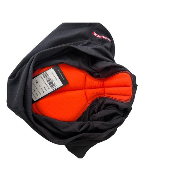 Souke Sports Women's XL Padded Cycling Shorts Charcoal Gray Spandex Blend New - Picture 5 of 5